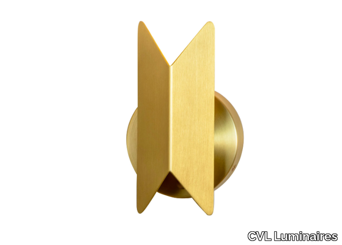 PIROUETTE V1 - LED brass wall light _ CVL Luminaires