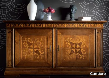 CA' VENIER - Wooden sideboard with doors with drawers _ Cantiero