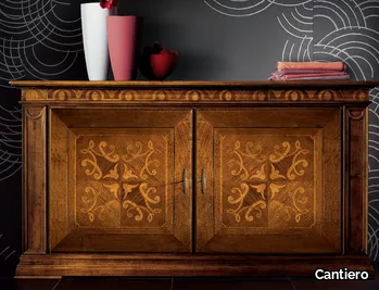 CA' VENIER - Wooden sideboard with doors with drawers _ Cantiero