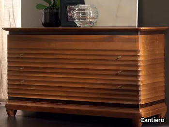 ELETTRA NIGHT - Solid wood chest of drawers _ Cantiero