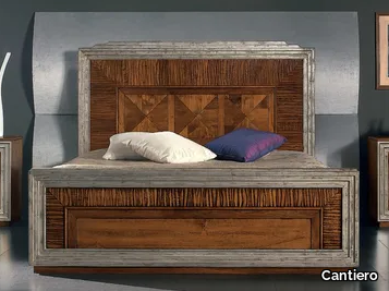 ÉTOILE NIGHT - Solid wood double bed _ Cantiero