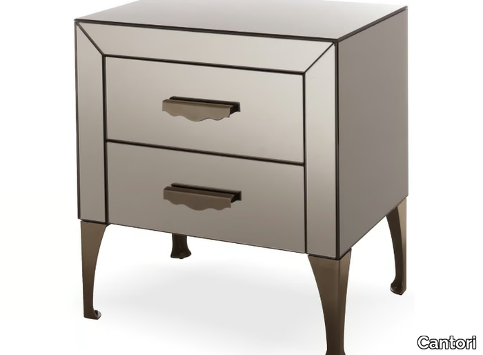 ADONE - Wooden bedside table with drawers _ Cantori