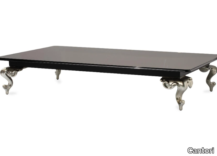 GEORGE - Rectangular marble coffee table for living room _ Cantori