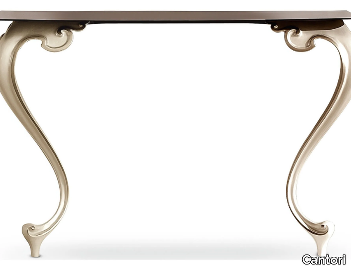 GEORGE - Rectangular aluminium console table _ Cantori