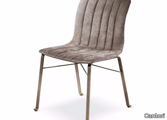 GINEVRA - Upholstered Eco-leather chair _ Cantori