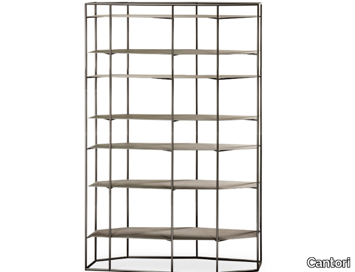 DIADEMA - Iron bookcase _ Cantori