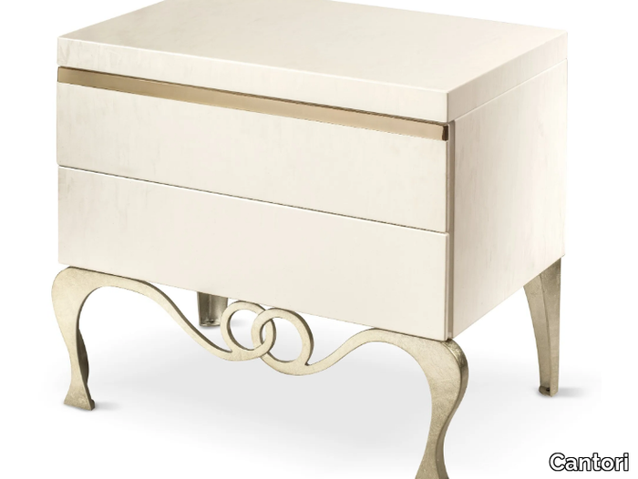 J'ADORE - Rectangular wooden bedside table _ Cantori