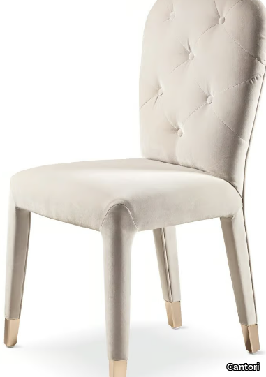 LIZ - Upholstered velvet chair _ Cantori