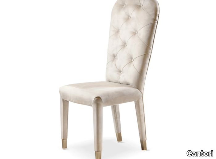 LIZ - Velvet chair high-back _ Cantori