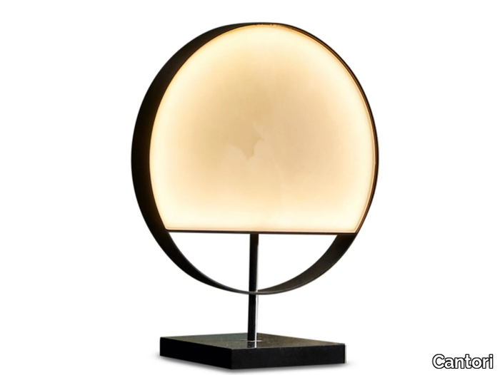 LUNA - LED onyx table lamp _ Cantori