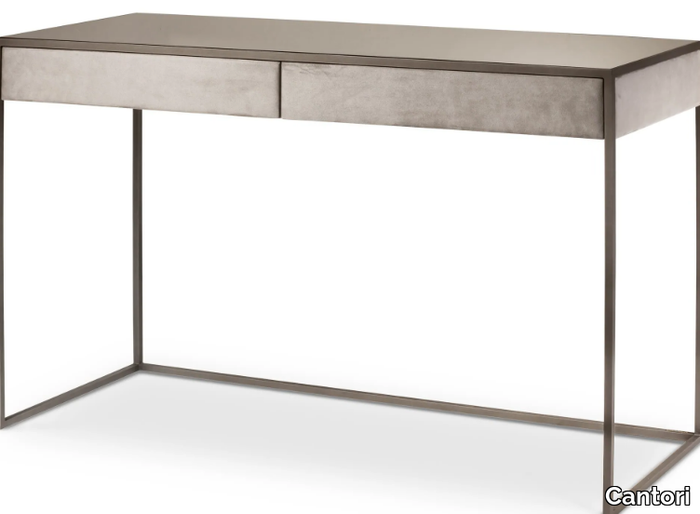 NARCISO - Rectangular writing desk with drawers _ Cantori