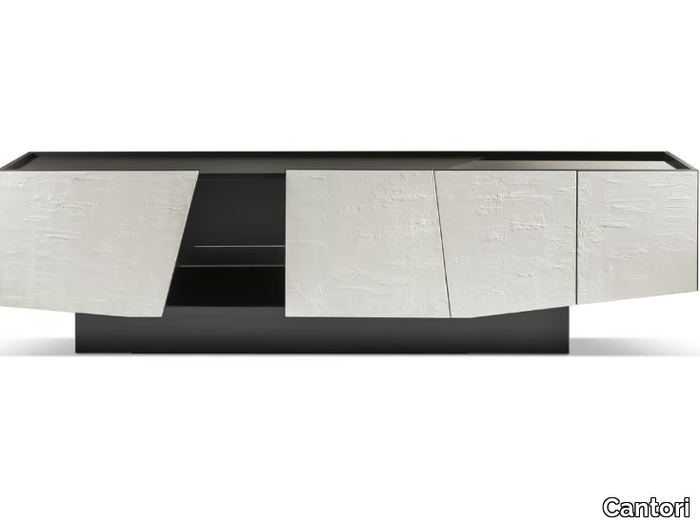 PRISMA - Wooden sideboard with doors _ Cantori