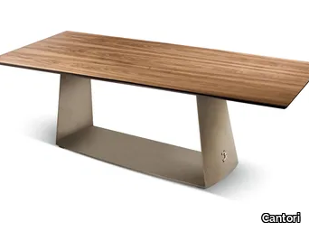 TESEO - Rectangular wooden table _ Cantori