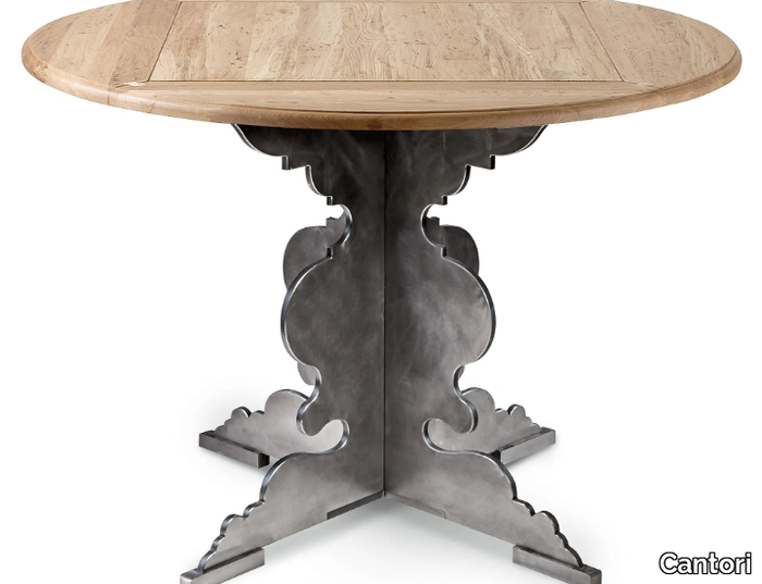 ROMEO - Round wooden table _ Cantori