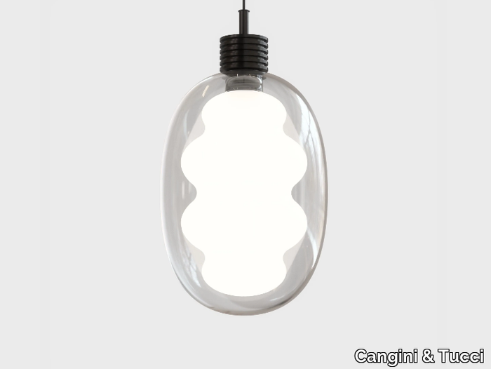 DALMA - LED glass pendant lamp _ Cangini & Tucci