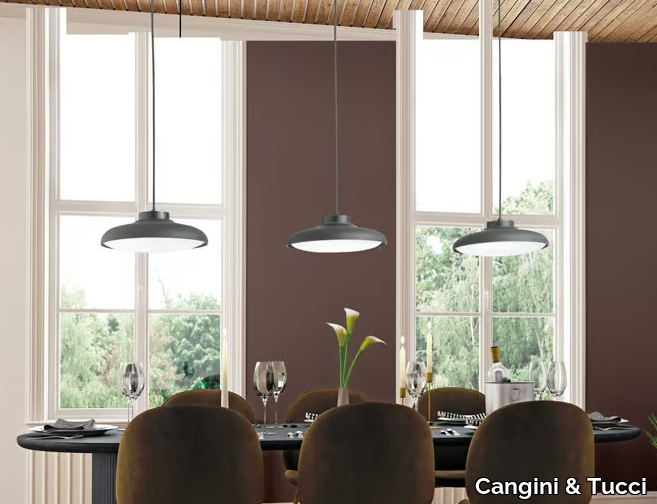 FIJI - LED glass and aluminium pendant lamp _ Cangini & Tucci