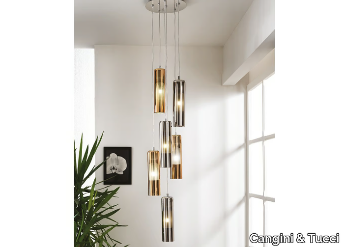 TAO - LED direct light blown glass pendant lamp _ Cangini & Tucci