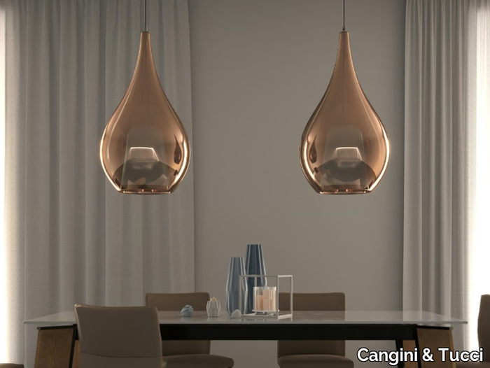 ZOE MAX - Blown glass pendant lamp _ Cangini & Tucci