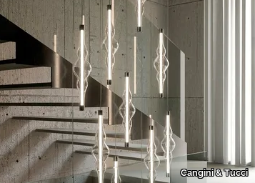 FREQUENCY MINI - Blown glass pendant lamp _ Cangini & Tucci