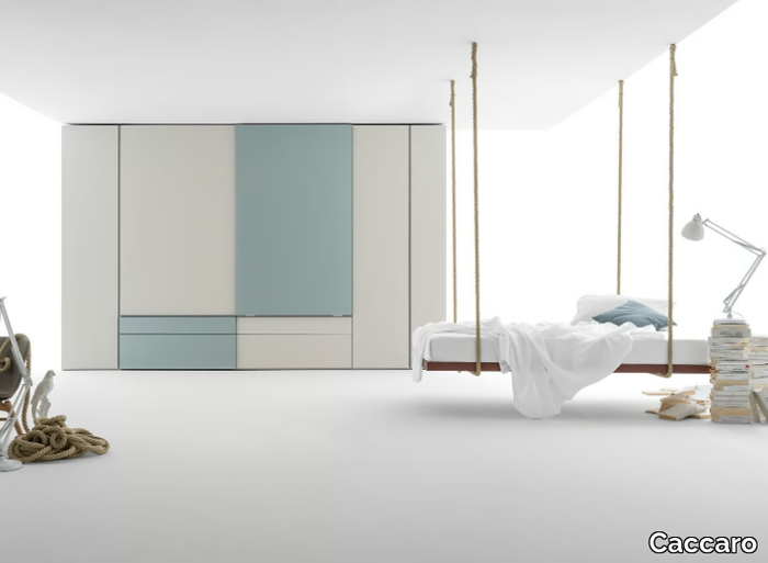 GRAFIK - Wardrobe with sliding doors _ Caccaro