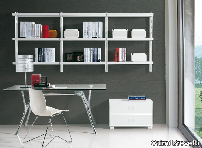 BIG HOME - Sectional floating bookcase _ Caimi Brevetti