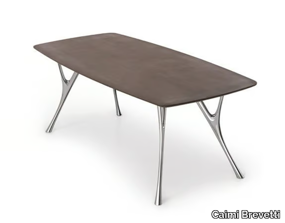 PEGASO METAL - Rectangular metal table _ Caimi Brevetti