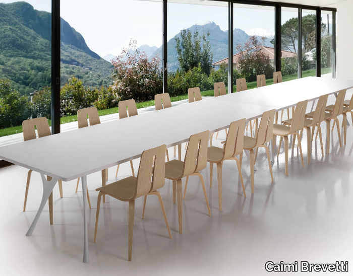 PEGASO SOLID - Rectangular table _ Caimi Brevetti