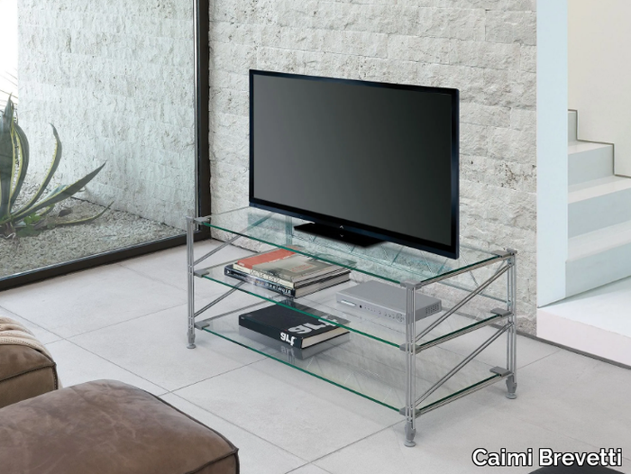 SOCRATE HOME - Metal TV cabinet _ Caimi Brevetti