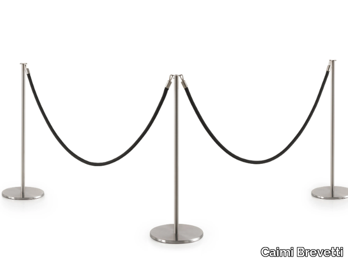 SET STANCHIONS - Stainless steel crowd control barrier _ Caimi Brevetti