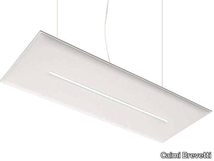 T-SYSTEM - LED acoustic fabric pendant lamp _ Caimi Brevetti