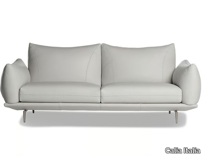 DRAGÉES - 3 seater leather sofa _ Calia Italia