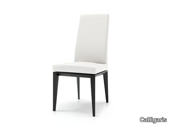 BESS - Upholstered leather chair _ Calligaris