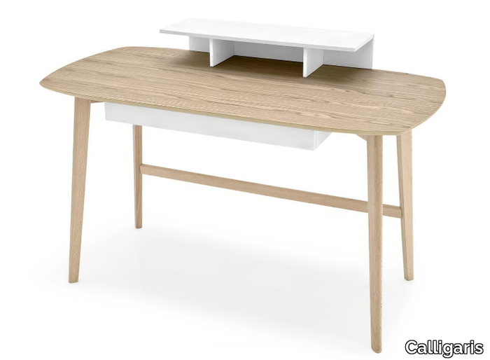 MATCH - Writing desk with drawers _ Calligaris