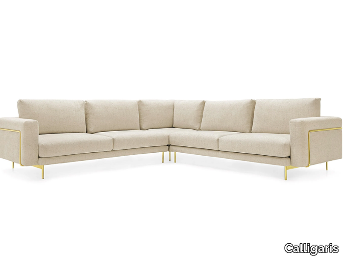 ROD - Corner microfiber sofa _ Calligaris