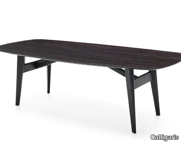 ABREY - Rectangular ash table _ Calligaris