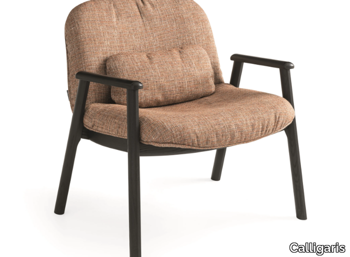 BALTIMORA - Fabric armchair with armrests _ Calligaris