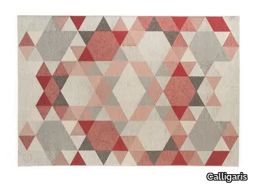 ESAGONO - Rectangular rug with geometric shapes _ Calligaris