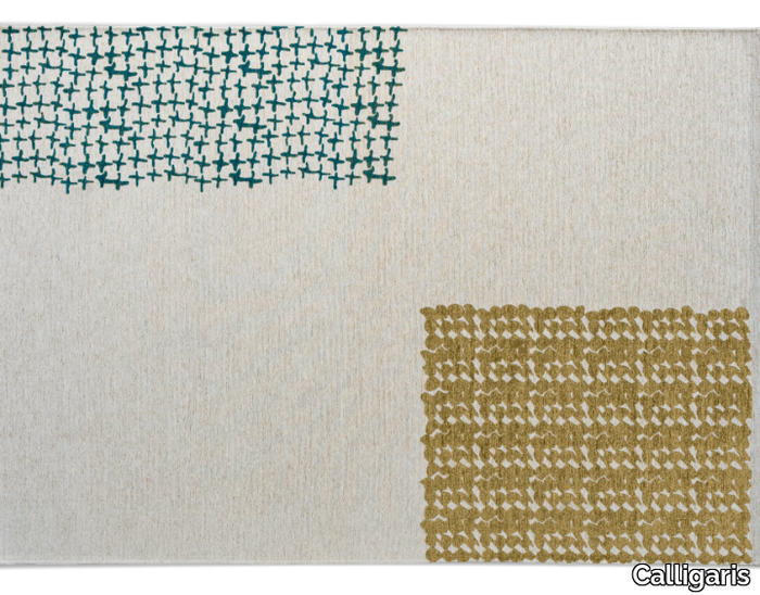 LUSO - Rectangular chenille and cotton rug _ Calligaris