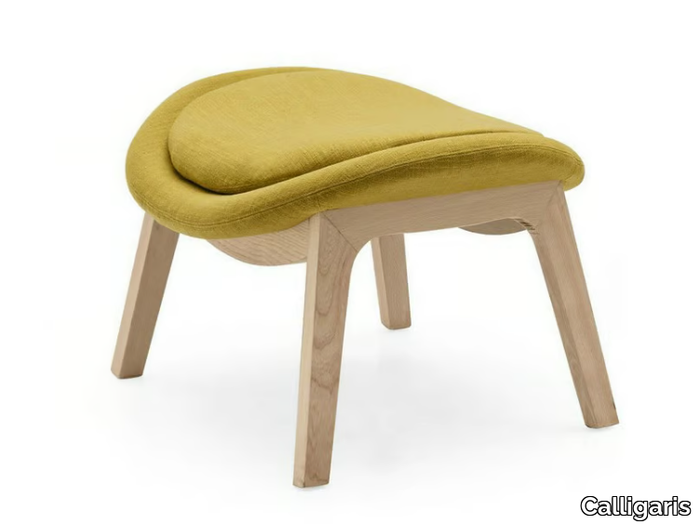 LAZY - Fabric footstool _ Calligaris