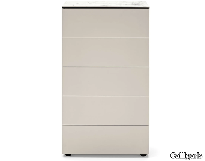 UNIVERSAL - Wooden chest of drawers _ Calligaris