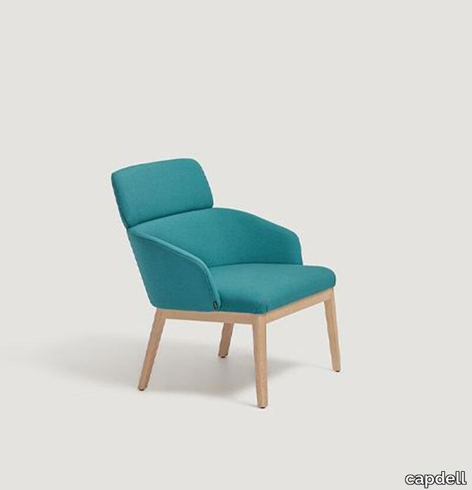 Concord Lounge Chair Wooden Base