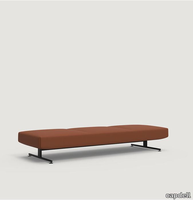 Nodal three seat bench