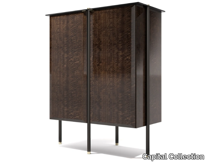 TUDOR - Wooden highboard with doors _ Capital Collection