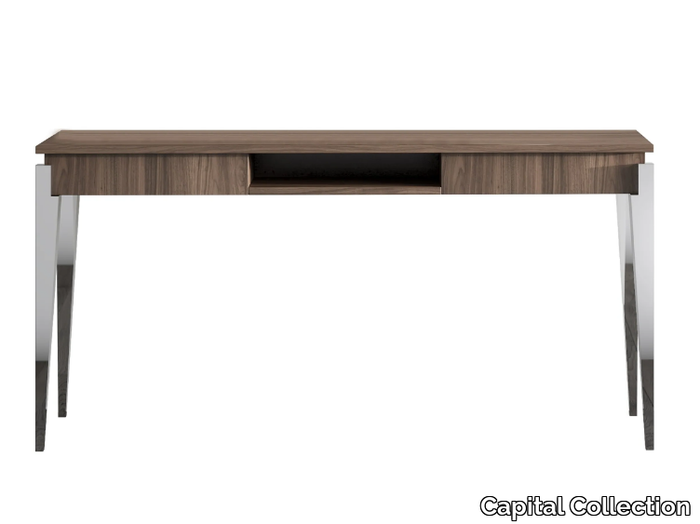 CARISMA - Rectangular wooden console table with drawers _ Capital Collection