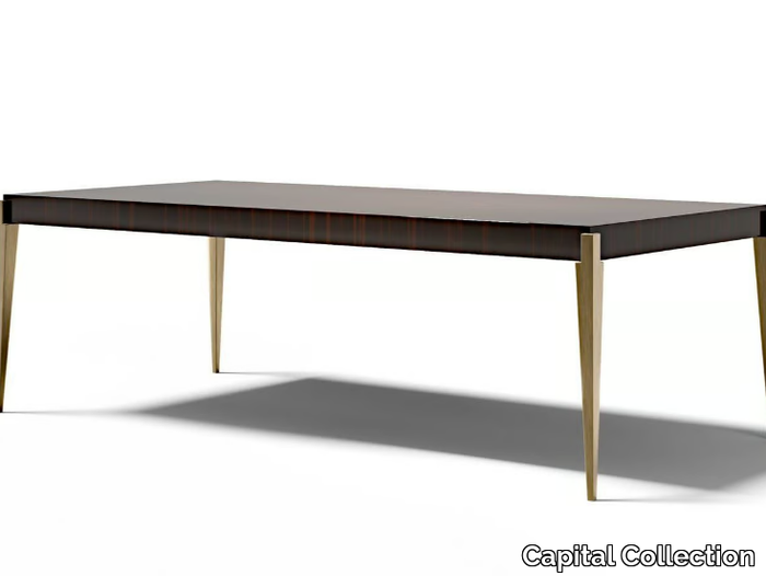 CARISMA R - Rectangular wooden dining table _ Capital Collection