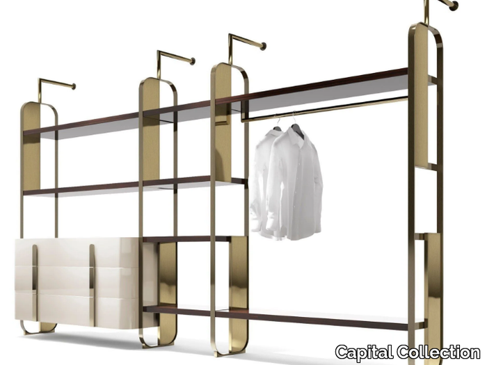 GISELLE - Custom metal walk-in wardrobe _ Capital Collection