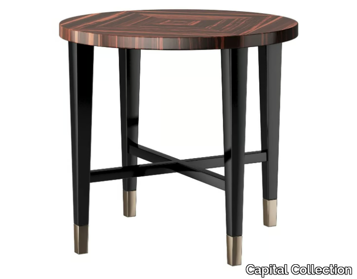 KIRON - Round wooden coffee table _ Capital Collection