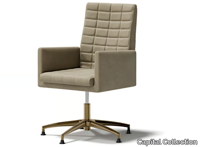 EXPLORER L - Swivel fabric executive chair with armrests _ Capital Collection