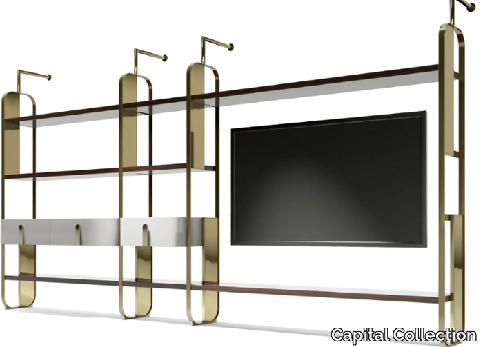 GISELLE - Custom metal storage wall _ Capital Collection