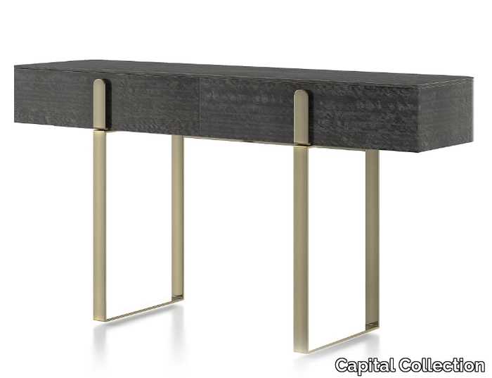 GRAND - Rectangular console table with drawers _ Capital Collection